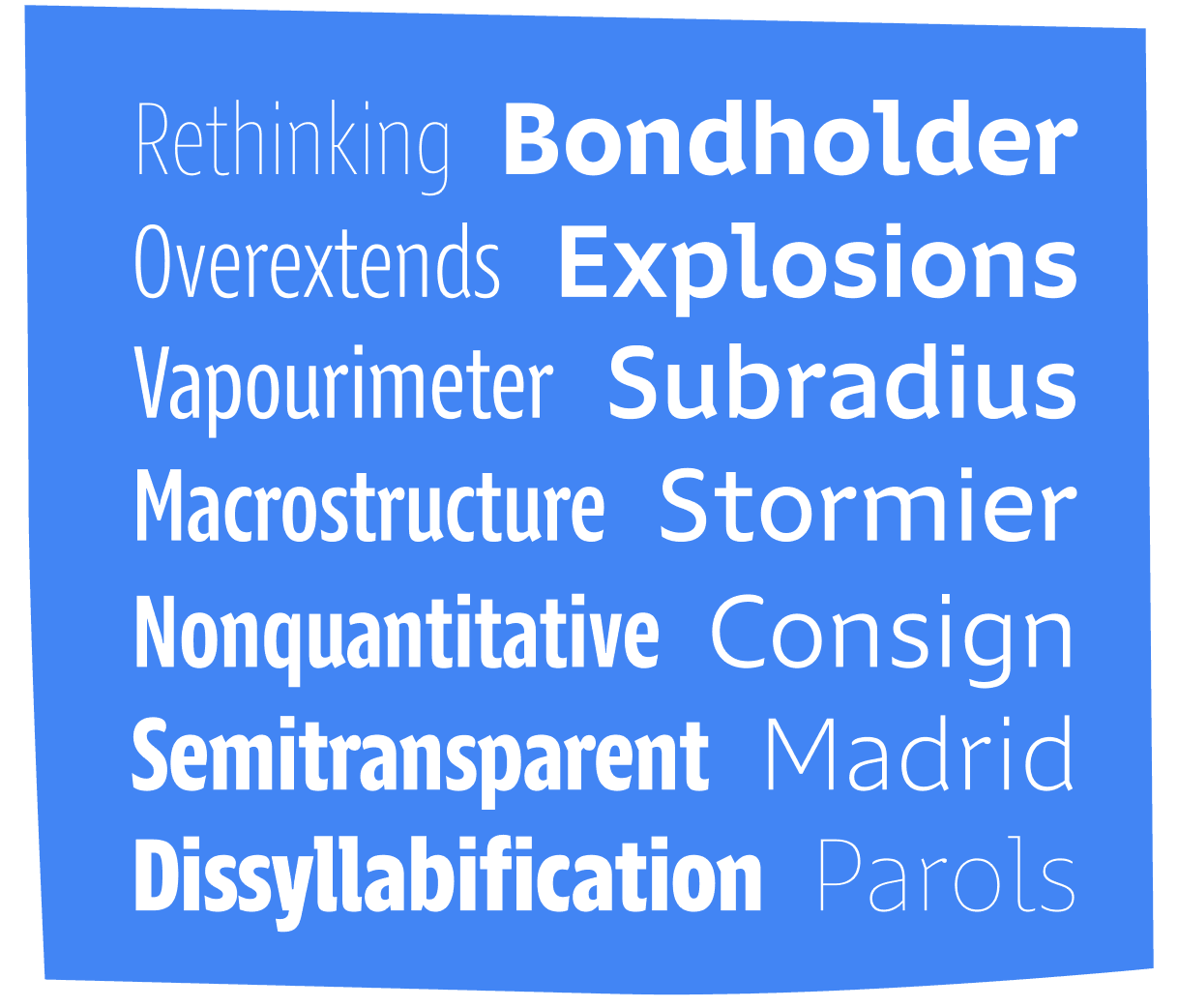 <b class="accent">FIG. 1 — </b> Comparison of Portamento’s Proportional fonts with Portamento Compressed (left) and Portamento Normal (right).