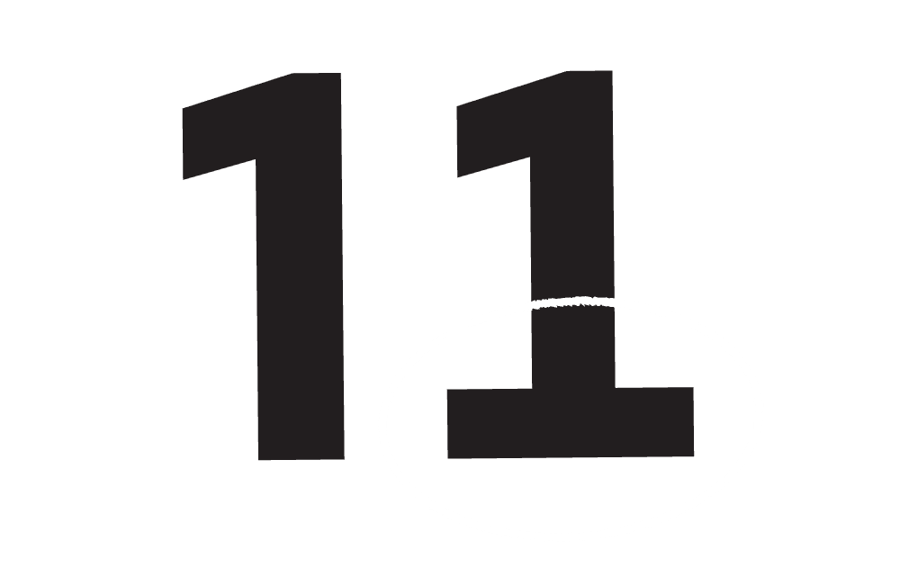 Really Sans has proportional figures (that vary in width as necessary), and tabular figures (which are all the same width). The tabular ’1’ gains a serif to help fill the space.