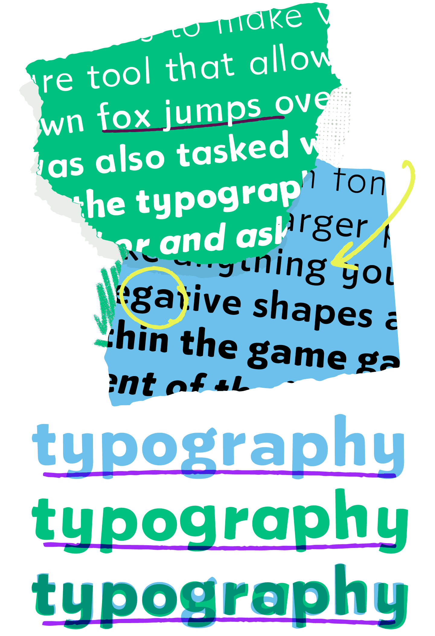 <b class="accent">FIG. 12 — </b> Top (green): Chia Wonk compared to (blue) Chia Legibility, with its double-story “g” and “a” drawings. Bottom: Overlays comparing Chia Wonk and Chia Legibility.