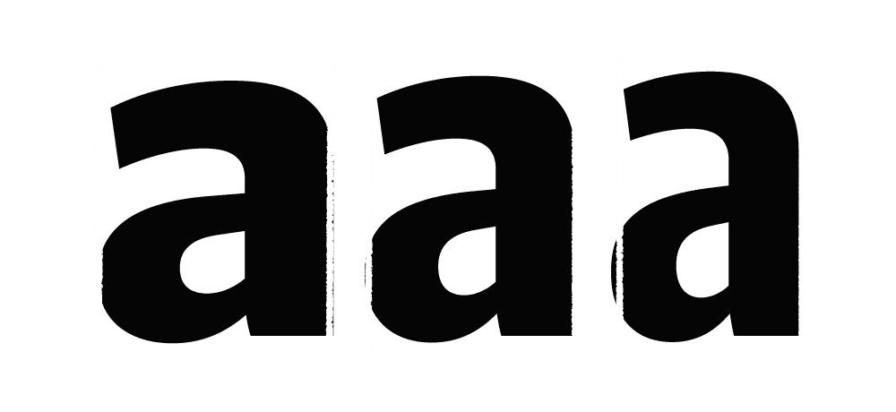 Parclo Sans has a system of widths, and you’ll get to use all of them. That way you can always find the one that is right for your design.